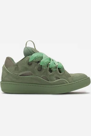 Lanvin Curb Monochrome Leather sneakers in at Nordstrom, Size 36