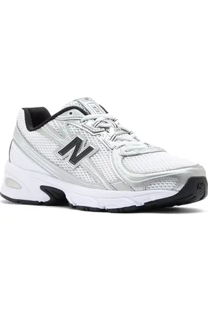New Balance Gender Inclusive 740 Sneaker in White /Silver Metallic at Nordstrom, Size 11.5 Women