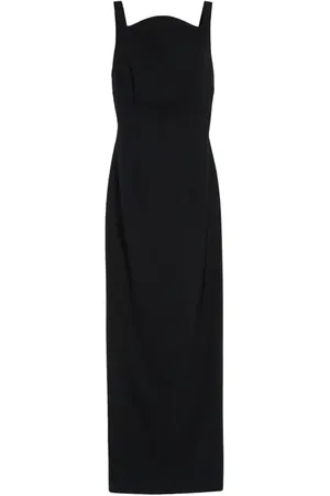 EMILIA WICKSTEAD Lipa Low Back Column Gown in at Nordstrom, Size 12 Us