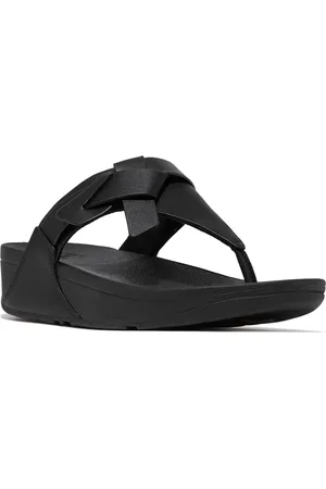 FitFlop Lulu Platform Wedge Flip Flop in at Nordstrom, Size 11