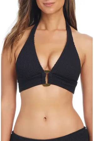 Rod Beattie Pucker Up Seersucker Bikini Top in at Nordstrom, Size 4