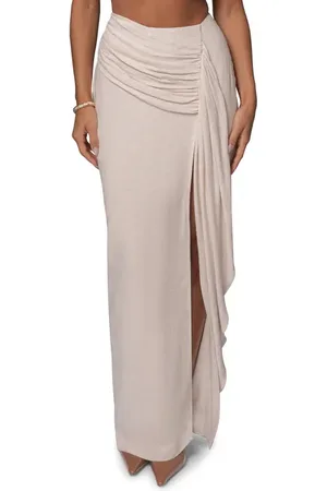 JLUXLABEL Sunrise Cotton & Linen Bustier Wrap Top in at Nordstrom, Size X-Small