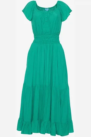Draper Berkeley Smocked Waist Midi Dress in at Nordstrom, Size Xx-Large