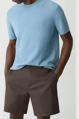 THEORY Damian Tactile Crewneck T-Shirt in at Nordstrom, Size Small
