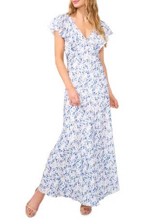 CE&CE Floral Maxi Dress in at Nordstrom, Size X-Small