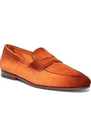 santoni Carlos Penny Loafer in at Nordstrom, Size 9