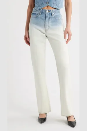 Frame The Vertical High Waist Relaxed Straight Leg Jeans in at Nordstrom, Size 28
