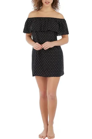 Freya Jewel Cove Diamond Print Cover-Up Dress in at Nordstrom, Size Small