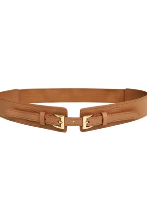 Belle & Bloom London Fog Leather Waist Belt in at Nordstrom, Size X-Small