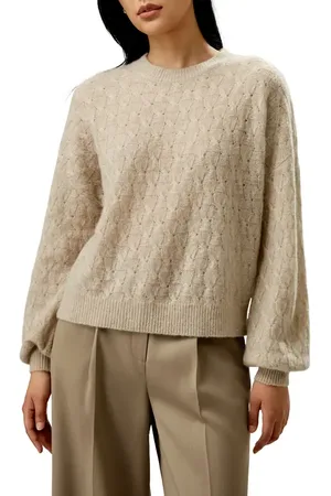 Lilysilk Silk-cashmere Blend Sweater for Women in at Nordstrom, Size X-Large