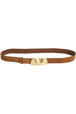 Madewell Organic Hardware Suede Belt in at Nordstrom, Size X-Large
