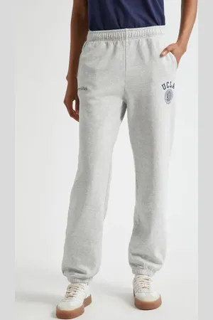 Sporty & Rich UCLA Crest Fleece Graphic Sweatpants in at Nordstrom, Size Small