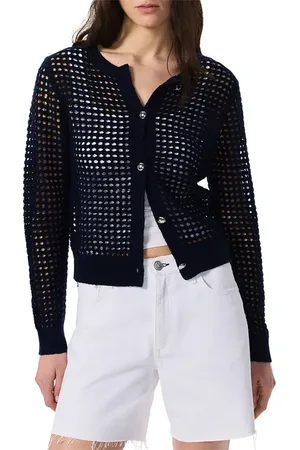 RAG&BONE Ezra Open Stitch Cardigan in at Nordstrom, Size Large