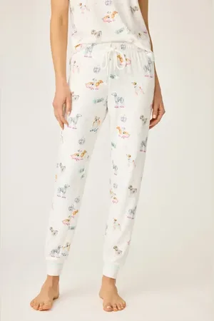 P.J.Salvage Roll with It Banded Pajama Pants in at Nordstrom, Size Large