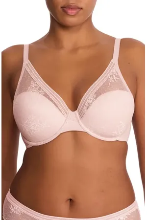 Natori Love Lace Underwire Full Coverage Plunge Bra in at Nordstrom, Size 38G