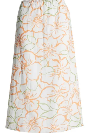 Billabong Keep It Simple Cotton Midi Skirt in at Nordstrom, Size X-Small
