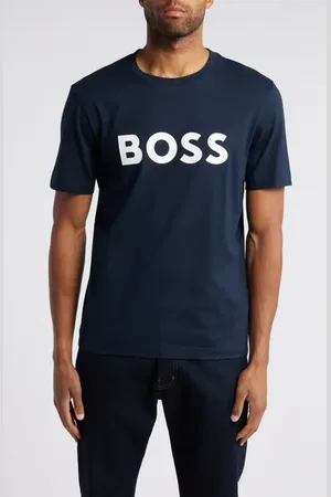 HUGO BOSS Tiburt Logo Graphic T-Shirt in at Nordstrom, Size Small