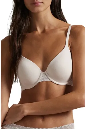 Ralph Lauren Underwire Lace Demi T-Shirt Bra in at Nordstrom, Size 32Dd