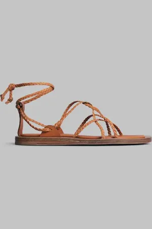 CO Gladiator Rope Sandal in Leather in at Nordstrom, Size 36