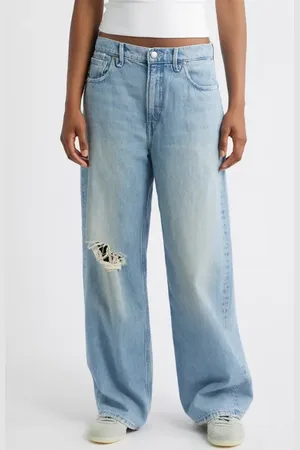 GOOD AMERICAN Good Standard Baggy Jeans in at Nordstrom