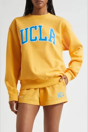 Sporty & Rich UCLA Ivy Fleece Logo Graphic Sweatshirt in at Nordstrom, Size Xx-Large