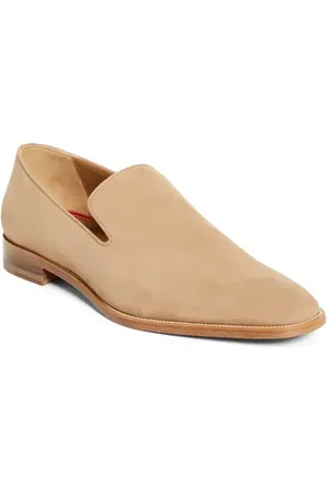 Christian Louboutin Dandelion Nubuck Venetian Loafer in at Nordstrom, Size 7Us
