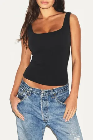SKIMS Stretch Cotton Jersey Tank in at Nordstrom, Size X-Small