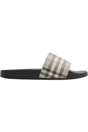Burberry Furley Check Slide Sandal in at Nordstrom, Size 5Us
