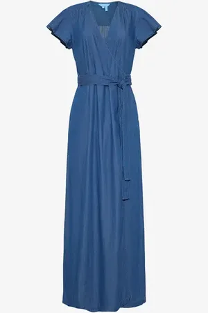Draper Reagan Denim Maxi Dress in at Nordstrom, Size 4