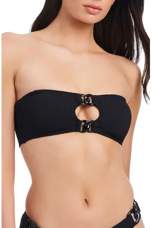 Sanctuary Stay Connected Bandeau Bikini Top in at Nordstrom, Size Small