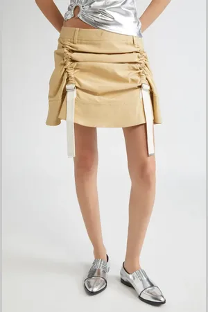Paco rabanne Jupe Adjustable Miniskirt in at Nordstrom, Size 10 Us