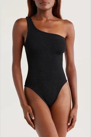 Hunza G Nancy One-Shoulder One-Piece Swimsuit in at Nordstrom