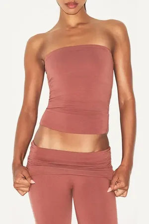 SKIMS Stretch Cotton Jersey Tube Top in at Nordstrom, Size X-Small