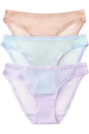 On Gossamer 3-Pack Mesh Hip Bikinis in at Nordstrom, Size Medium