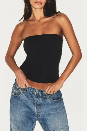 SKIMS Stretch Cotton Jersey Tube Top in at Nordstrom, Size Medium