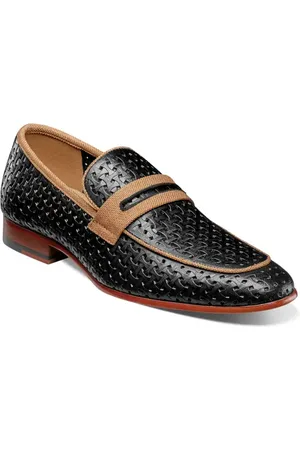 Stacy Adams Winstead Saddle Penny Loafer in at Nordstrom, Size 10.5
