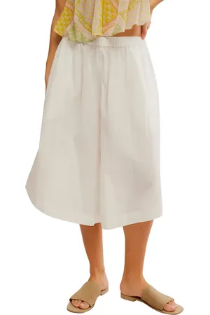 Free People Lucca Cotton Culottes in at Nordstrom, Size Medium