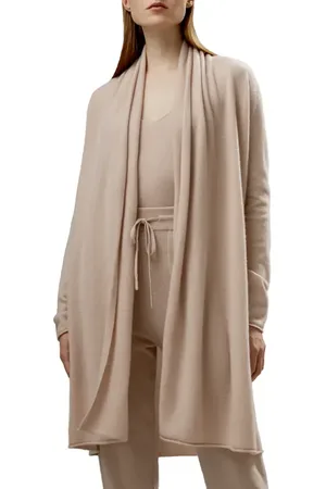 Lilysilk Elegant Pile Collar Open Cardigan for Women in at Nordstrom, Size X-Large