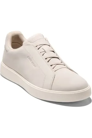 Cole Haan GrandPro Luxe Slip-On Sneaker in Silver Lining Nubuck /Ivory at Nordstrom, Size 12