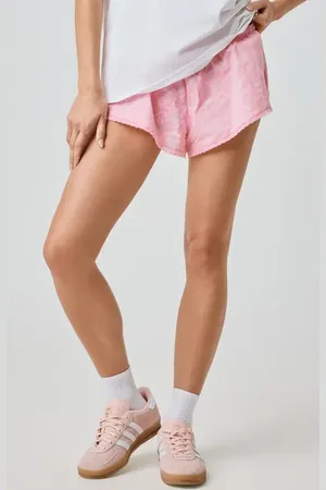 Florence By Mills Lace Trim Shorts in at Nordstrom, Size Xx-Small