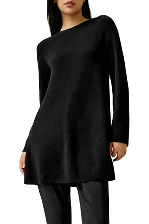 Lilysilk Cashmere Detachable Turtleneck Pullover Sweater for Women in at Nordstrom, Size Medium