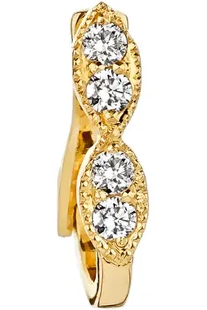 KIMAI Single Lab Created Diamond Mini Hoop Earring in at Nordstrom