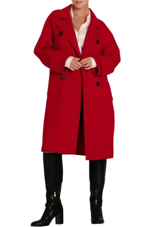 Belle & Bloom Rumour Has It Oversized Wool Blend Coat in at Nordstrom, Size Large Au