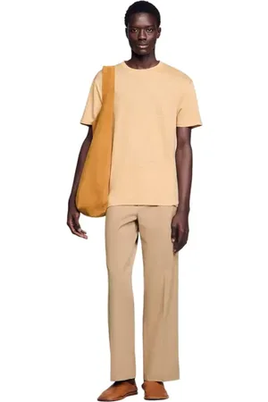 Sandro Certified linen T-shirt in at Nordstrom, Size Medium