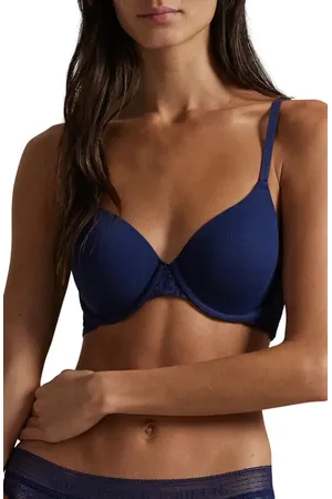 Ralph Lauren Underwire Lace Demi T-Shirt Bra in at Nordstrom, Size 32Dd