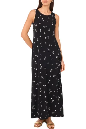 Vince Camuto Floral Sleeveless Jersey Maxi Dress in at Nordstrom, Size Xx-Small