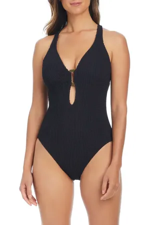 Rod Beattie Cross Back One-Piece Swimsuit in at Nordstrom, Size 6