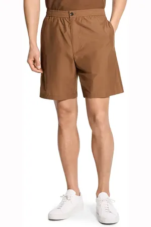THEORY Elastic Waist Shorts in at Nordstrom, Size 33