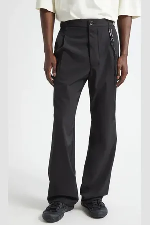 SONG FOR THE MUTE Loose Fit Pleated Water Resistant Pants in at Nordstrom, Size 30 Us