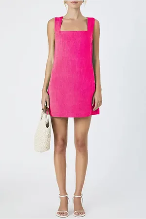 French Connection Birdie Square Neck Minidress in at Nordstrom, Size 6